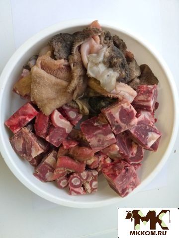 Мясо для собак. Миксы и Ассорти для собак мелких, с