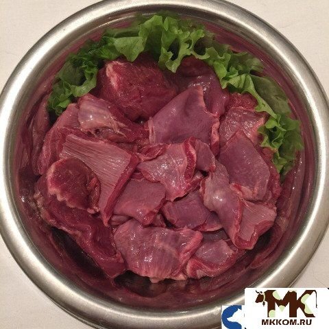 Мясо и субпродукт для собак и кошек в Новосибирске